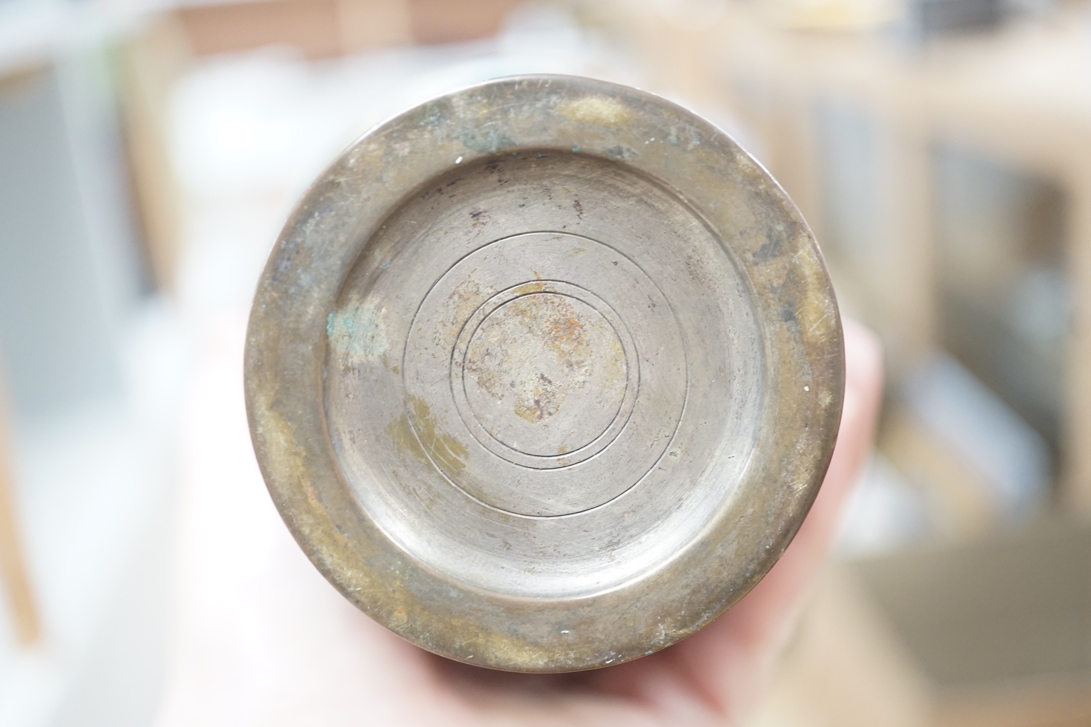 A Japanese cockerel cloisonné enamel vase. 24cm high